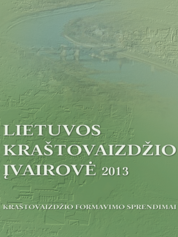 LIETUVOS KRAŠTOVAIZDŽIO ĮVAIROVĖ. 2/2013